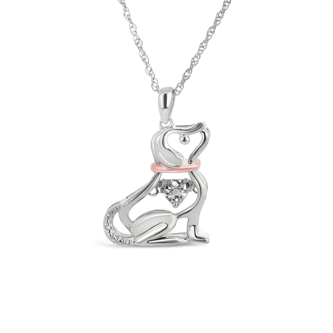 diamond dog pendant